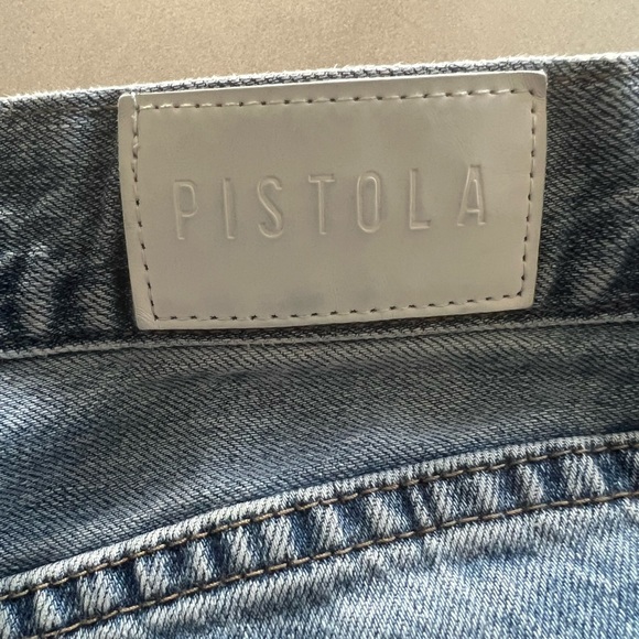 Pistola Distress Patched Jeans, Size: 28 - Picture 6 of 6